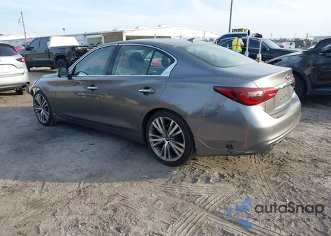 2019 Infiniti Q50 3.0T Luxe from USA, damaged, VIN JN1EV7AP9KM511149